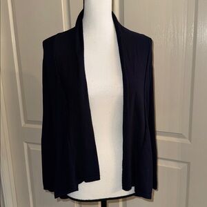 ZARA -  Midnight Blue Open Cardigan - Size Small
